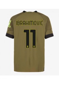 AC Milan Zlatan Ibrahimovic #11 Voetbaltruitje 3e tenue 2022-23 Korte Mouw